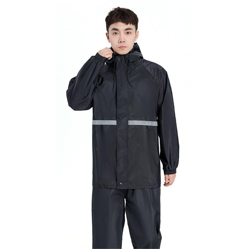 2pcs Hooded Coat & Pant Rain S - مراجعة Women'S Fashion Rain Jacket وسعره