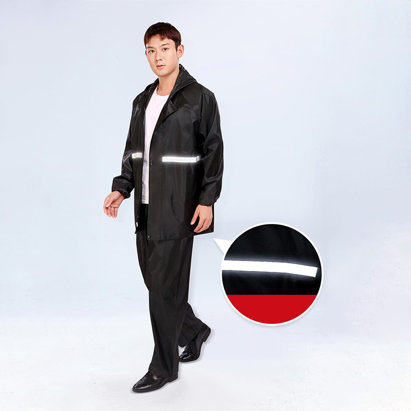 2pcs Hooded Coat & Pant Rain S - مراجعة Women'S Fashion Rain Jacket وسعره