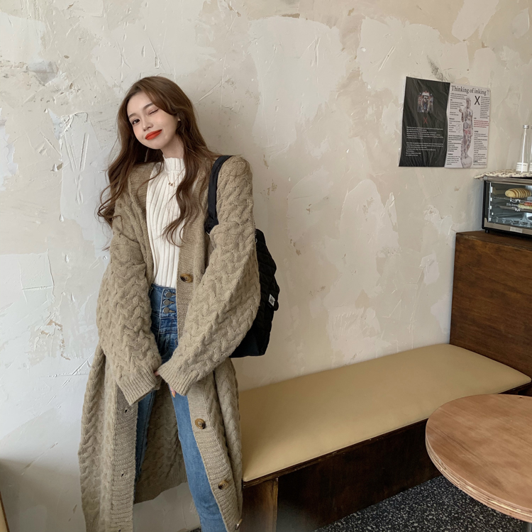 Long Knitted Sweater Women's A - مراجعة Longline Cardigan Knit وسعره