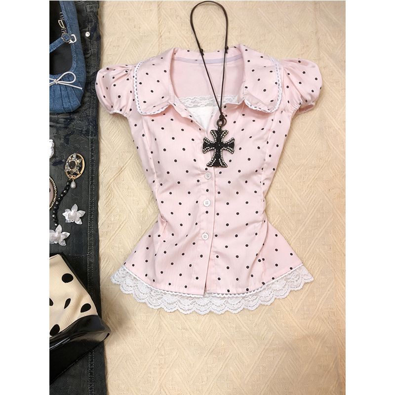 Kimotimo Sweet Polka Dot Short - مراجعة Women'S Y2K Fashion Aesthetic وسعره