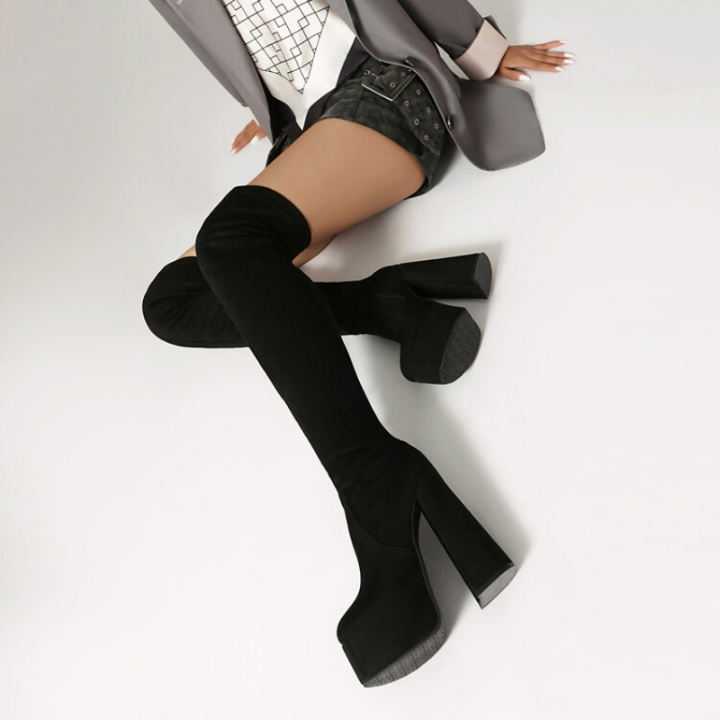 14cm Square Heel Waterproof Pl - مراجعة Women'S Fashion Magazines وسعره