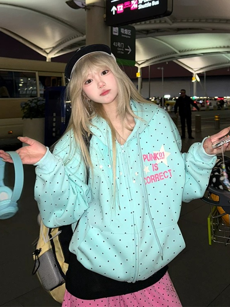 Subculture Sweatshirts Women H - مراجعة Women'S Fashion Zip Hoodie وسعره