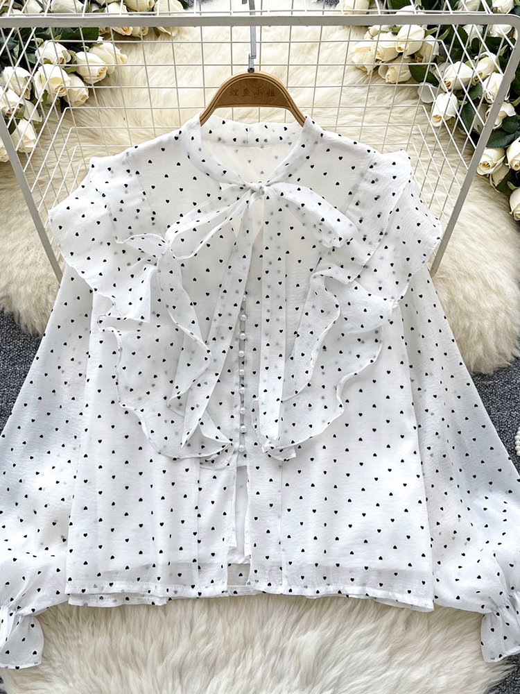 Women's Lightweight Chiffon Bl - مراجعة Puff Sleeve Blouse وسعره
