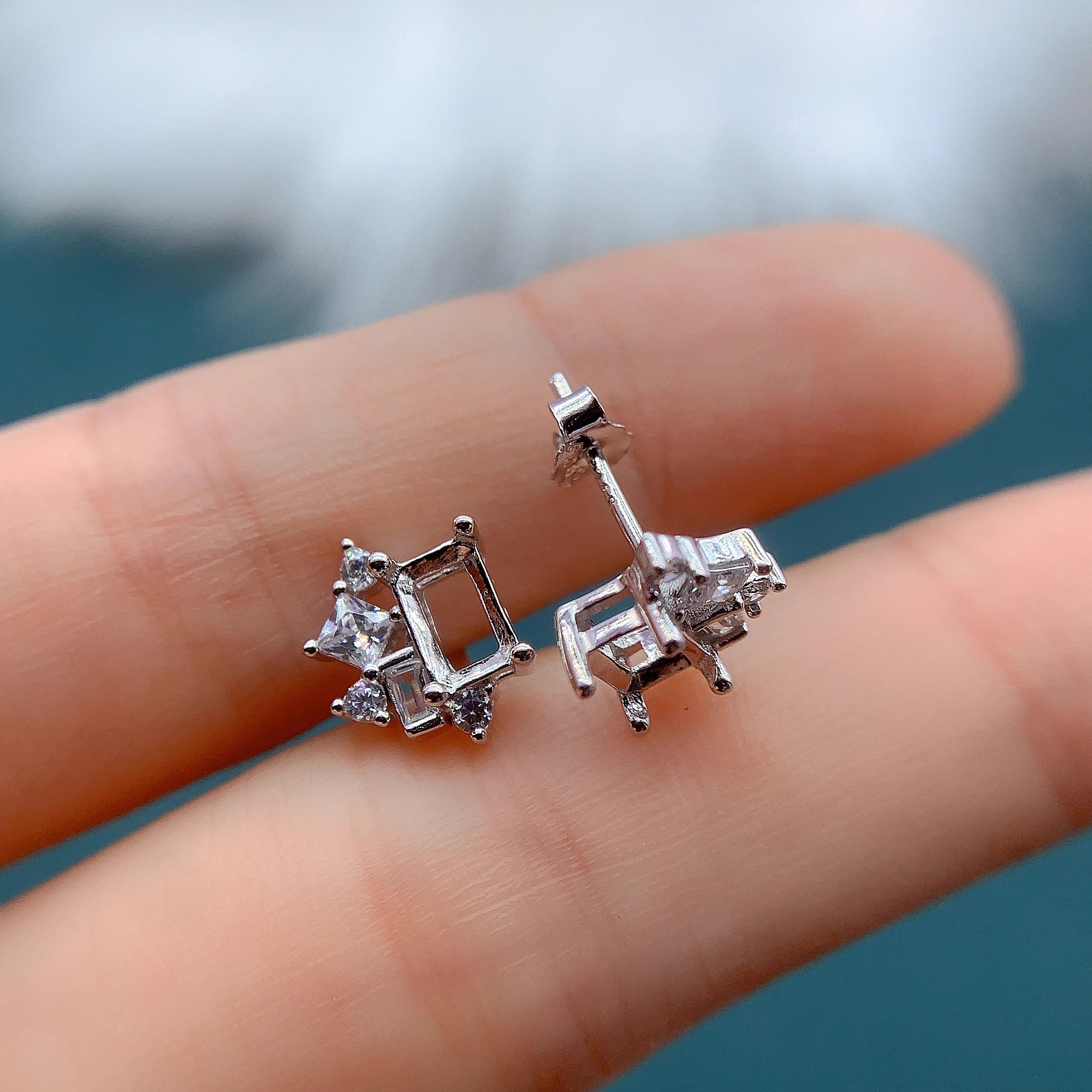 Fashion DIY Earrings Empty Hol - مراجعة Women'S Fashion Earrings وسعره