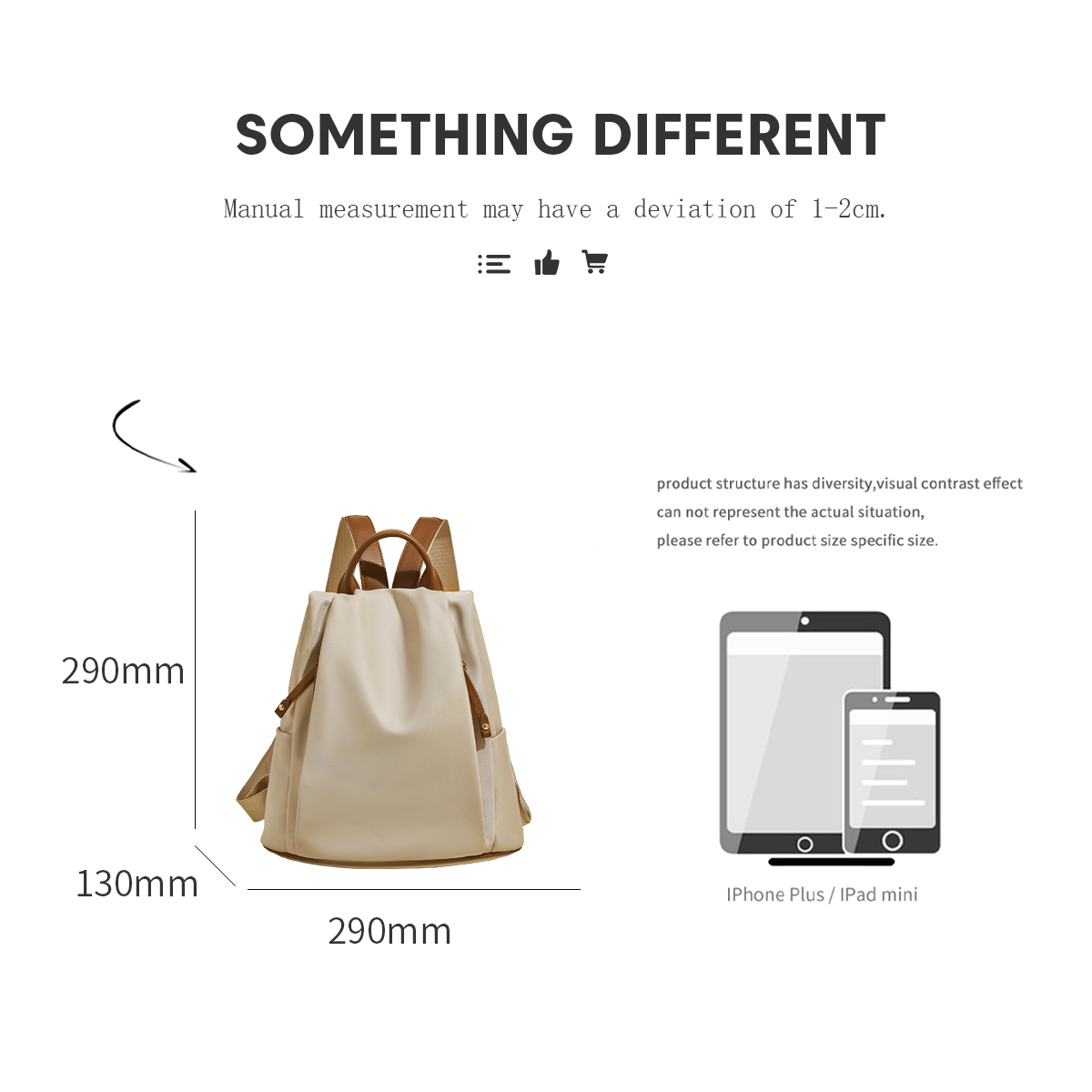 SAFIYA Lady's Backpack Soft Fa - مراجعة Women'S Fashion Backpack وسعره