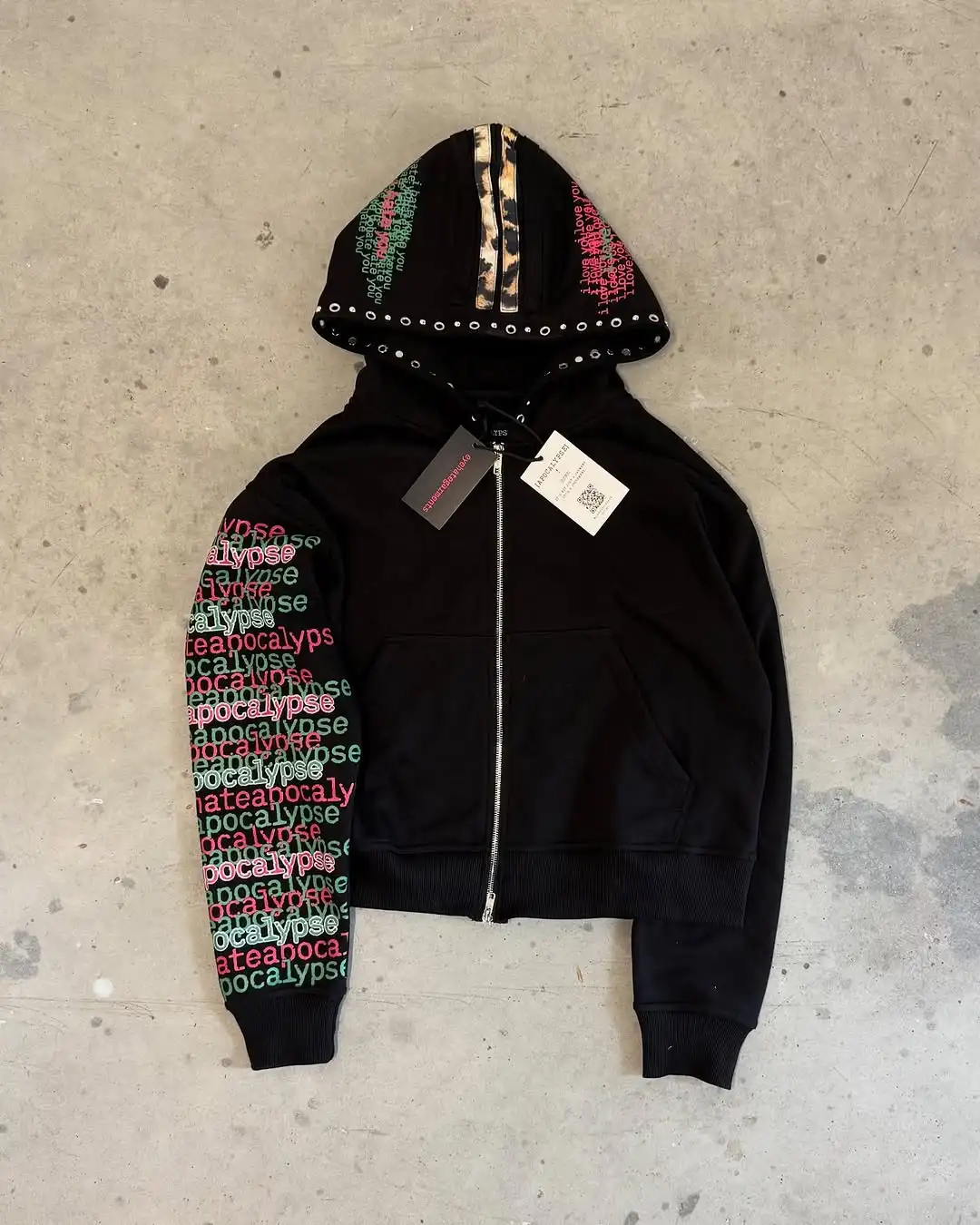 Eyehategarment Street Fashion  - مراجعة Women'S Fashion Zip Hoodie وسعره