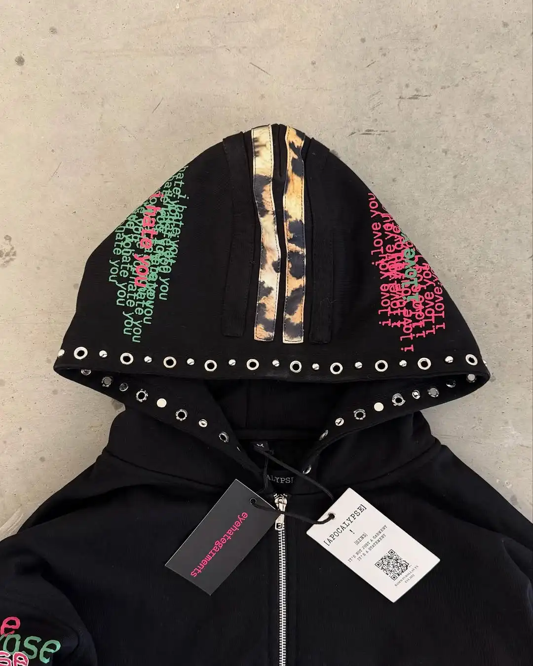 Eyehategarment Street Fashion  - مراجعة Women'S Fashion Zip Hoodie وسعره