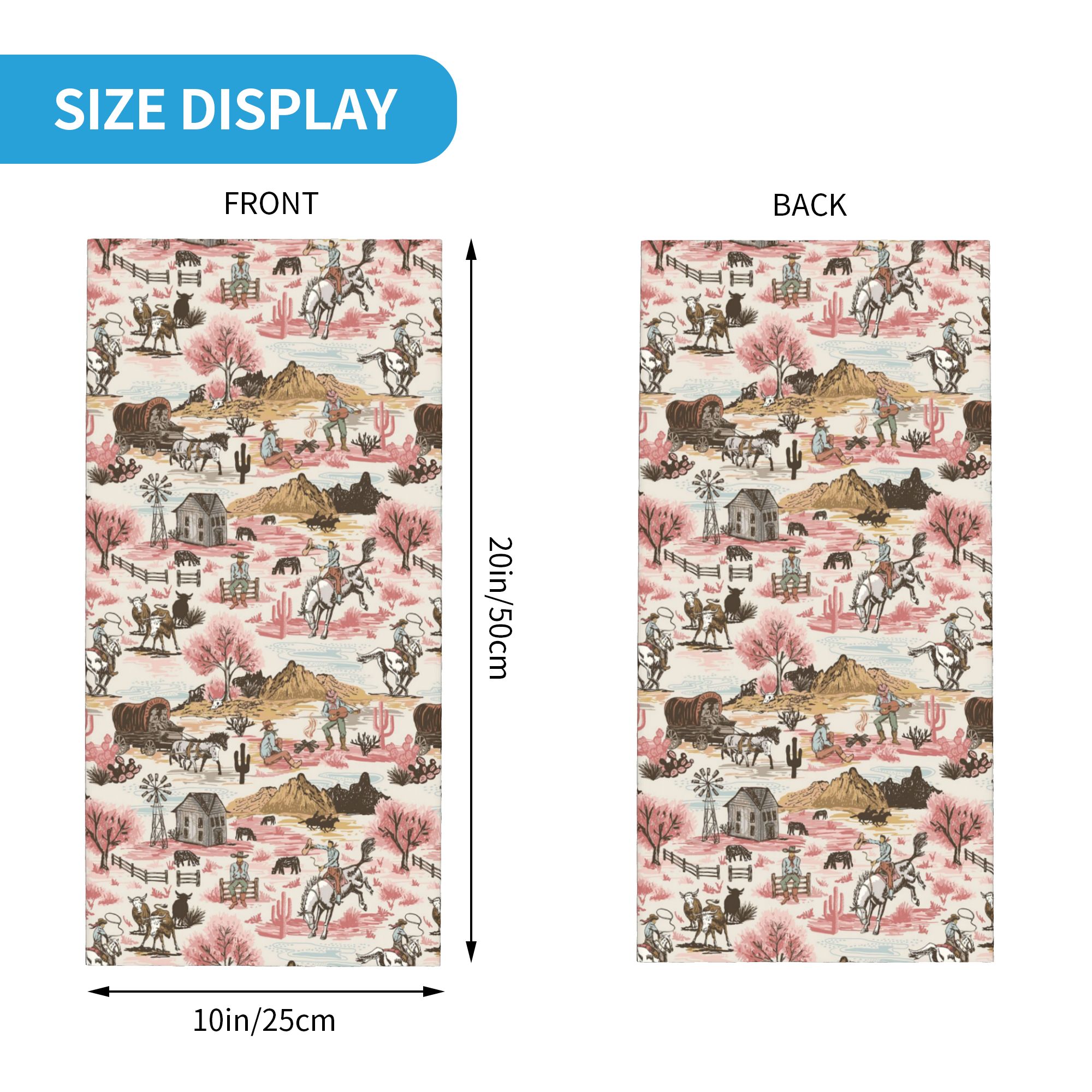 Wild West Cowboy style Bandana - مراجعة Women'S Fashion Wild West وسعره