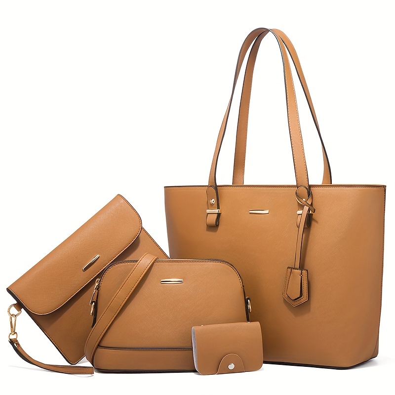 4pcs Fashion Women's Bag Sets  - مراجعة Women Fashion Handbags وسعره