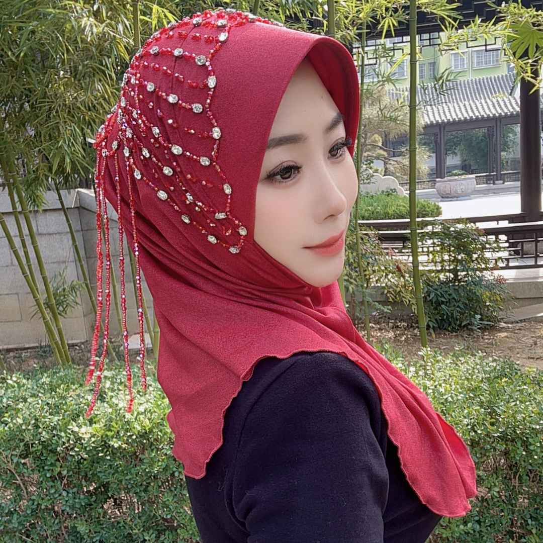 Africa Ethnic Hats Hijab Black - مراجعة Women'S Fashion Hats وسعره