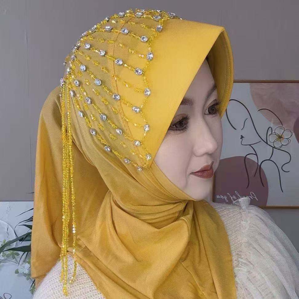 Africa Ethnic Hats Hijab Black - مراجعة Women'S Fashion Hats وسعره