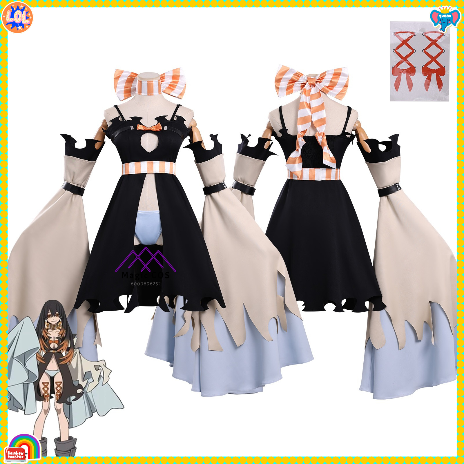 Fashion Gachiakuta Cosplay Cos - مراجعة Women'S Fashion Suit وسعره