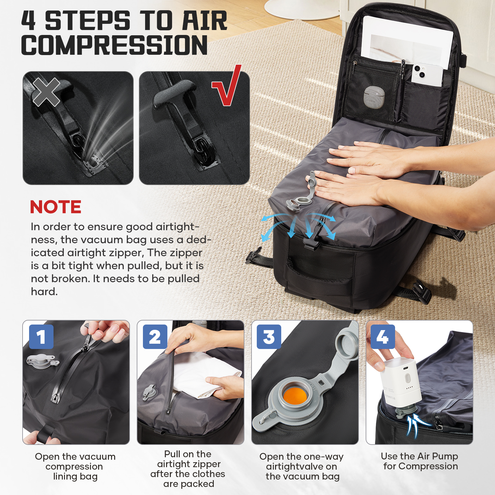 Women Backpack Vacuum Backpack - مراجعة Women'S Fashion Backpack وسعره