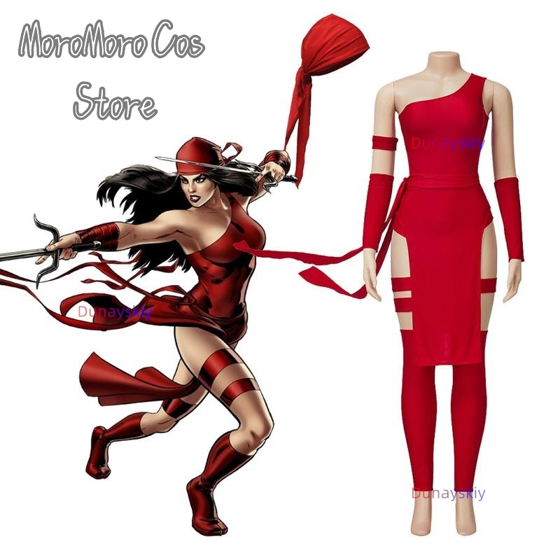 Anime Elektra Natchios Cosplay - مراجعة Women'S Fashion Suit وسعره