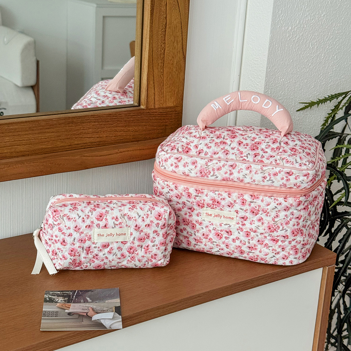 Fashion Pink Flower Women's Cl - مراجعة Women Fashion Handbags وسعره