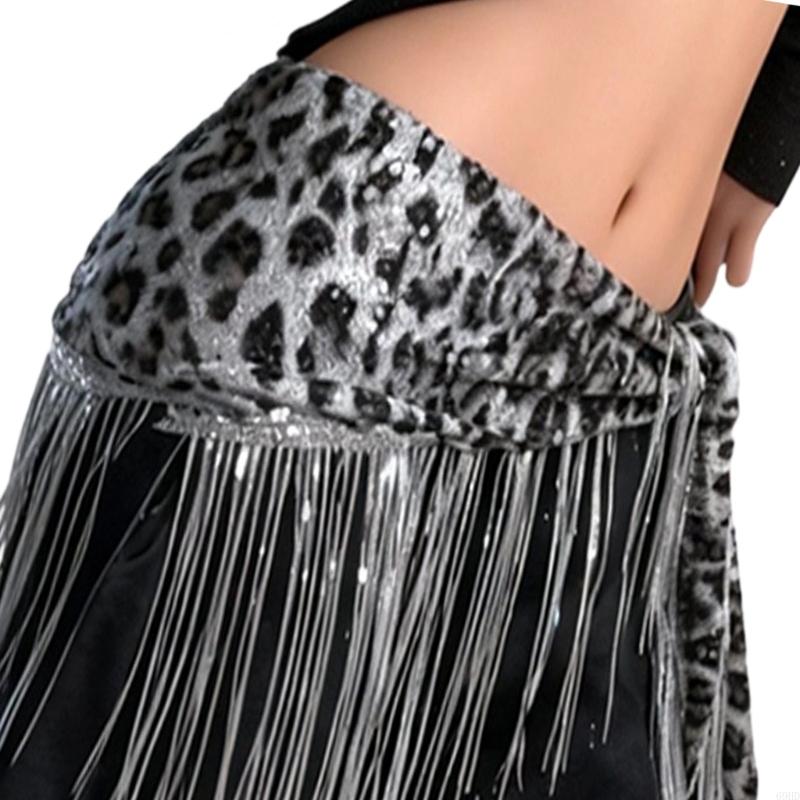 Leopards Print Dance Hip Wrap  - مراجعة Printed Wrap Skirt وسعره