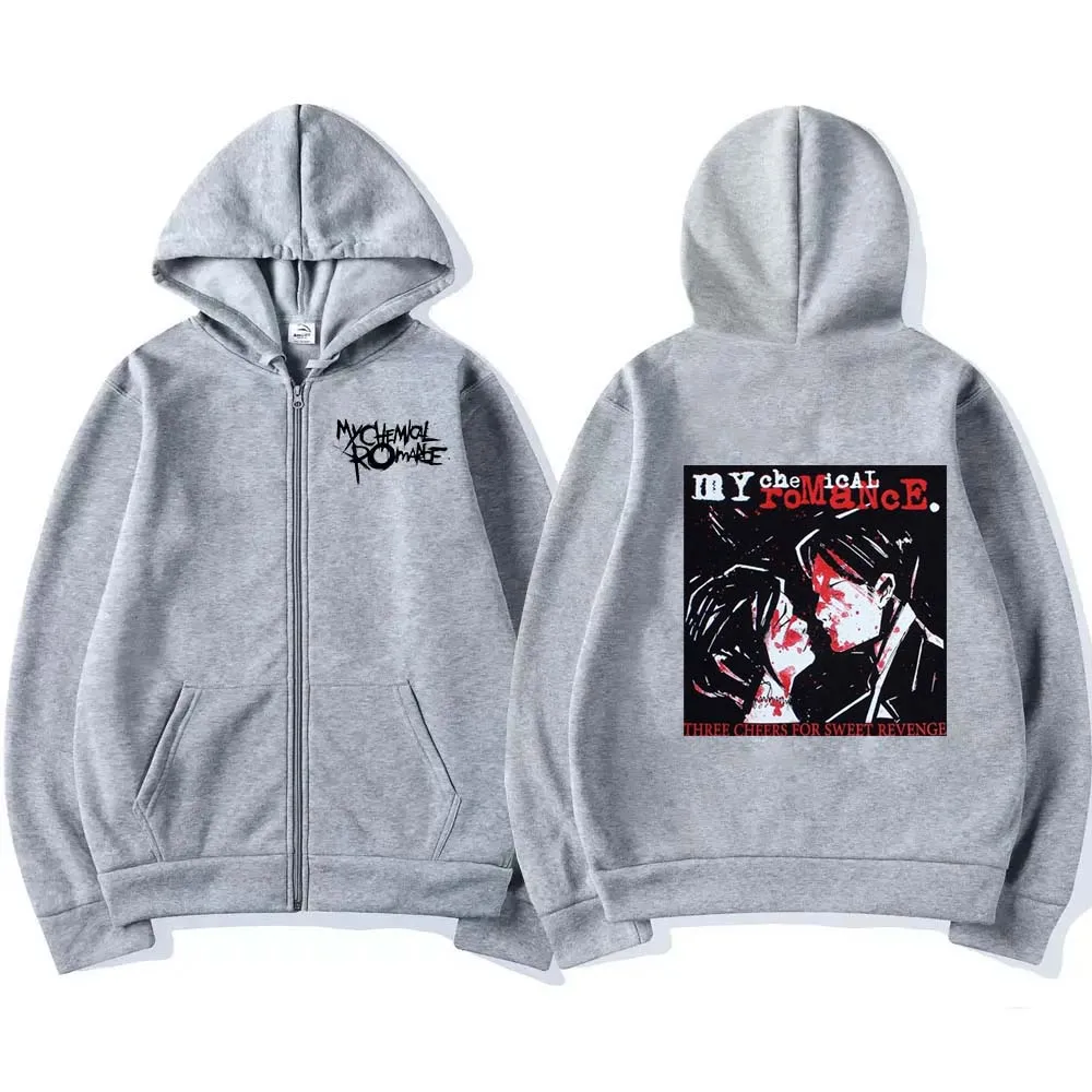 Rock Band My Chemical Romance  - مراجعة Women'S Fashion Zip Hoodie وسعره
