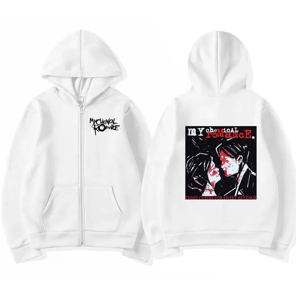 Rock Band My Chemical Romance  - مراجعة Women'S Fashion Zip Hoodie وسعره