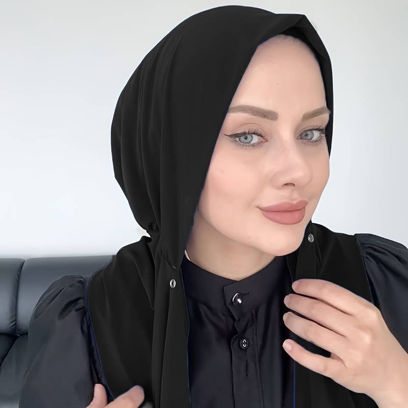 Muslim fashion simple solid co - مراجعة Women'S Fashion Hats وسعره
