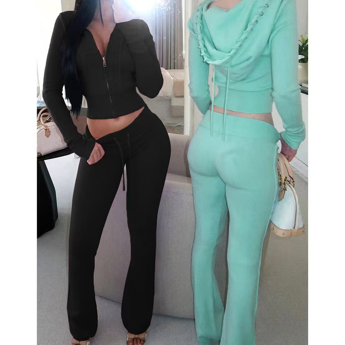 New Fashion Knitted Streetwear - مراجعة Women'S Y2K Fashion Aesthetic وسعره