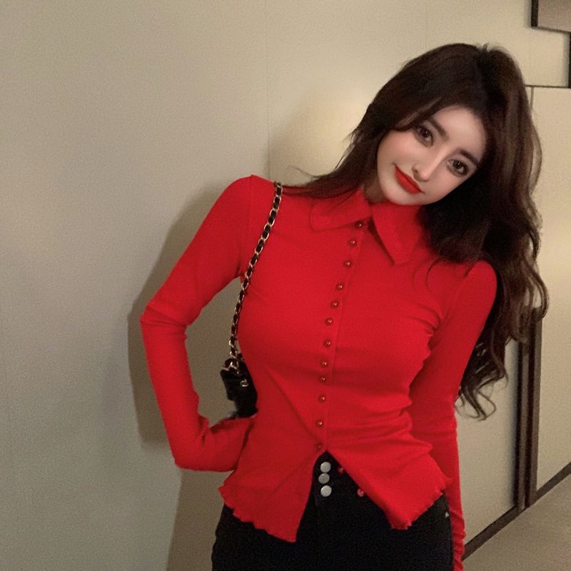 Shirts Women Skinny Elegant Si - مراجعة Women'S Y2K Fashion Aesthetic وسعره