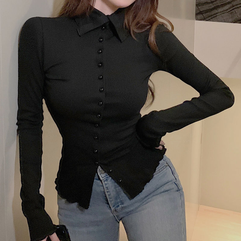 Shirts Women Skinny Elegant Si - مراجعة Women'S Y2K Fashion Aesthetic وسعره