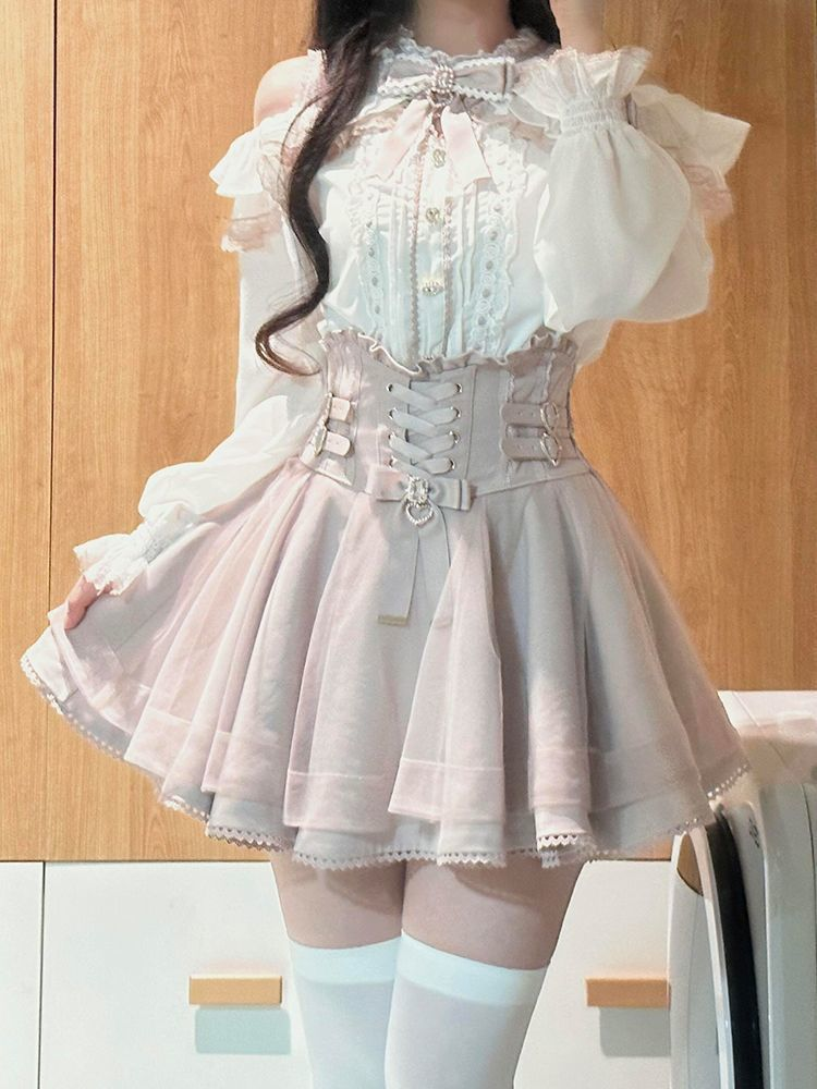 Japanese Sweet Lolita Women Bo - مراجعة Longline Cardigan Knit وسعره
