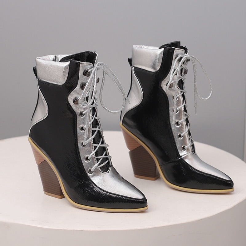 New 10cm Tapered Toe Boots Fas - مراجعة Women'S Fashion Magazines وسعره