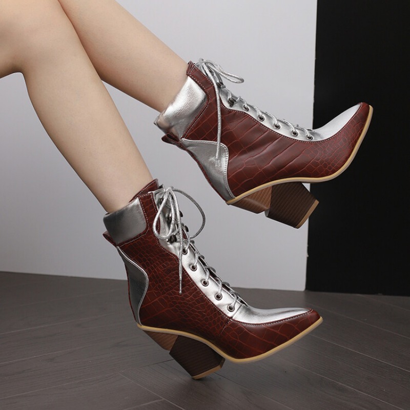 New 10cm Tapered Toe Boots Fas - مراجعة Women'S Fashion Magazines وسعره